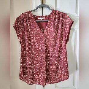 Fun 2 Fun Pink Blouse XL